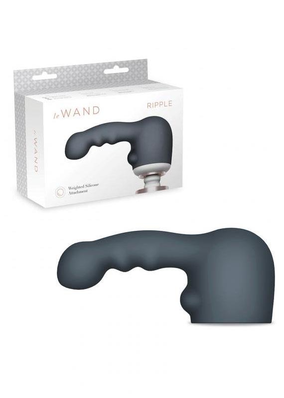 Le Wand - Weighted Silicone Attachment (Ripple)