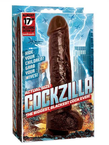 Cockzilla - Huge Black Dildo