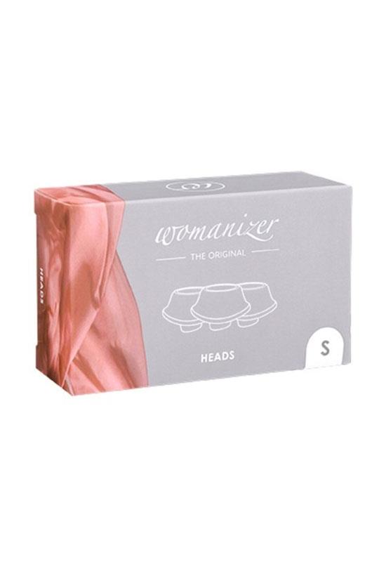 Womanizer Premium/Classic/Liberty Silicone Heads - Small White (3-Pack)