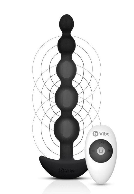 b-vibe Cinco - USB Rechargeable Remote Control Anal Beads