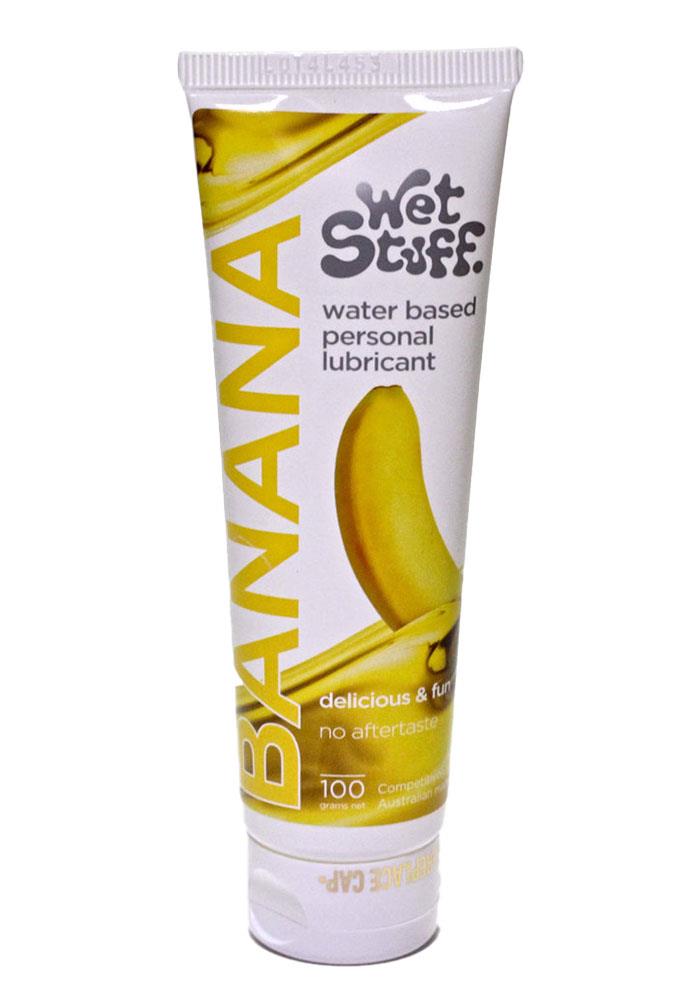 Wet Stuff Banana Flavoured Lubricant - 100ml