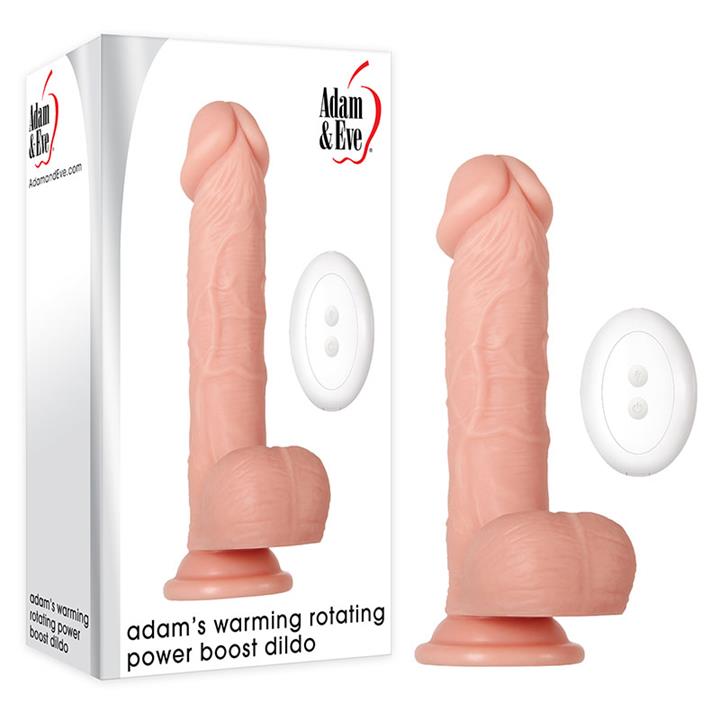 Adam & Eve - Warming Rotating Power Boost Dildo