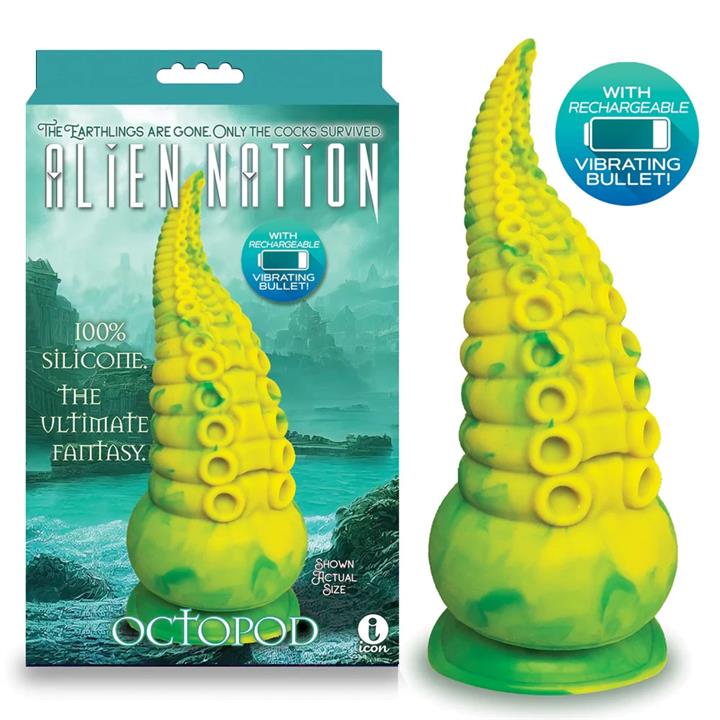 Alien Nation - Octopod Vibrating Dildo
