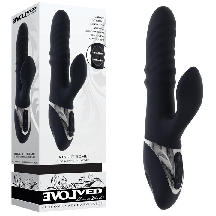 Ring it Home Rabbit Vibrator by Evolved
