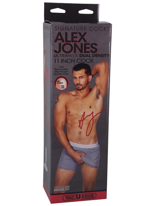 Alex Jones 11 Inch ULTRASKYN Cock with Removable Vac U Lock Suction Cup