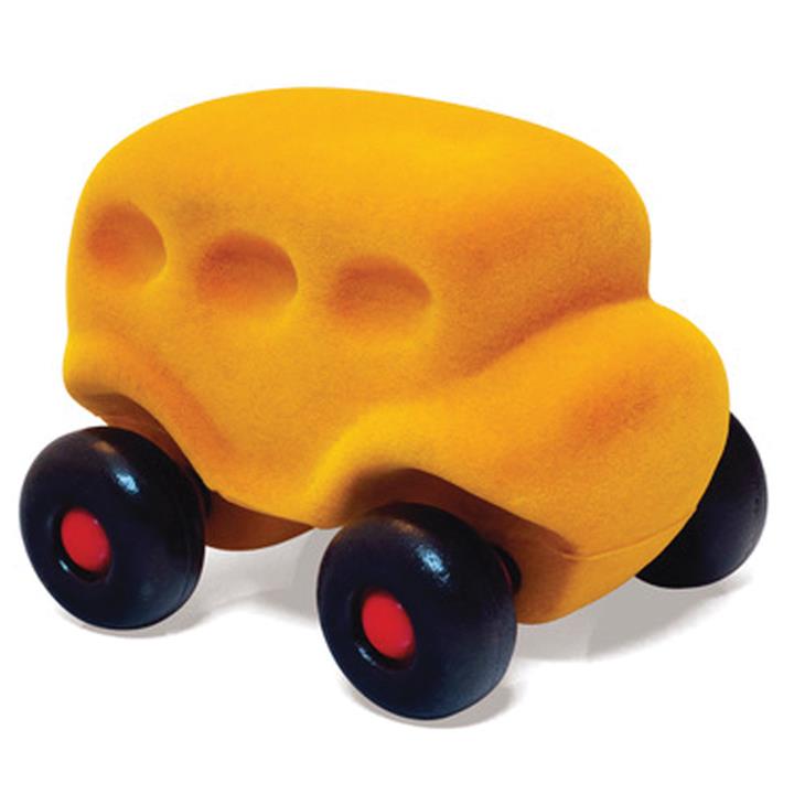 Rubbabu Little Yellow Bus Toy