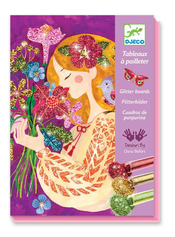 Djeco Art by Numbers Glitter Scent of Flowers