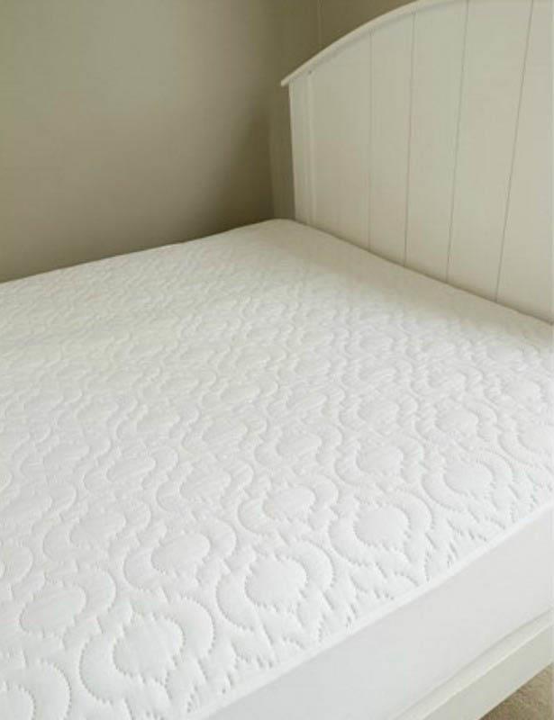 Brolly Sheets Fitted Quilted King Single Mattress Protector