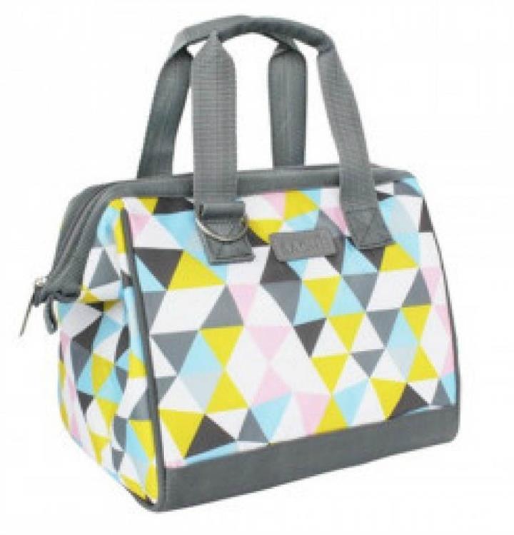 Sachi Insulated Lunch Tote Triangle Mosaic