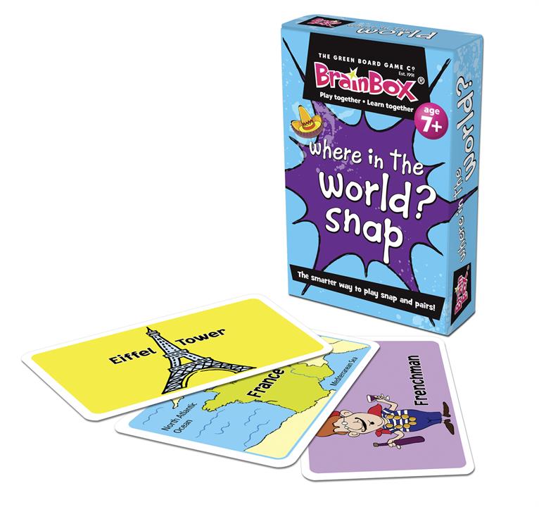 Where In The World? Snap Cards
