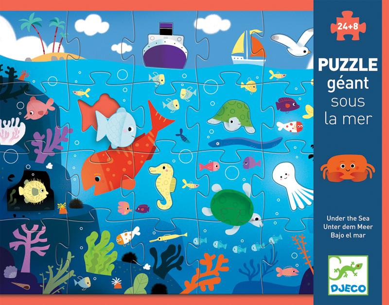 Djeco Under The Sea Giant Puzzle 32pcs