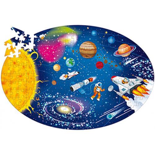 Space 205pc Puzzle and Book