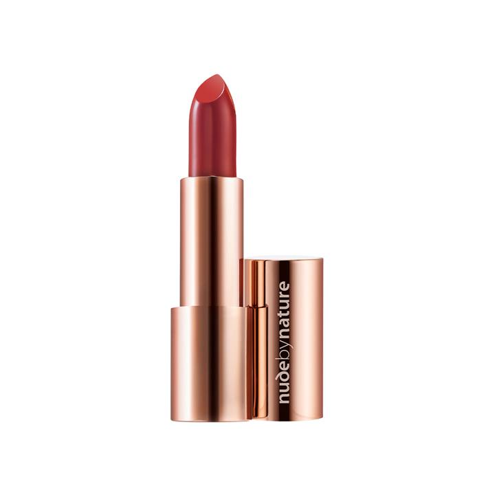 Nude by Nature - Moisture Shine Lipstick 09 Rosewood 09 Rosewood