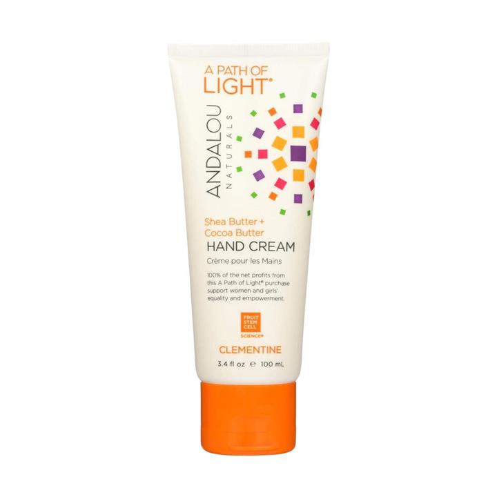 Andalou Naturals A Path of Light Clementine Hand Cream 100ml