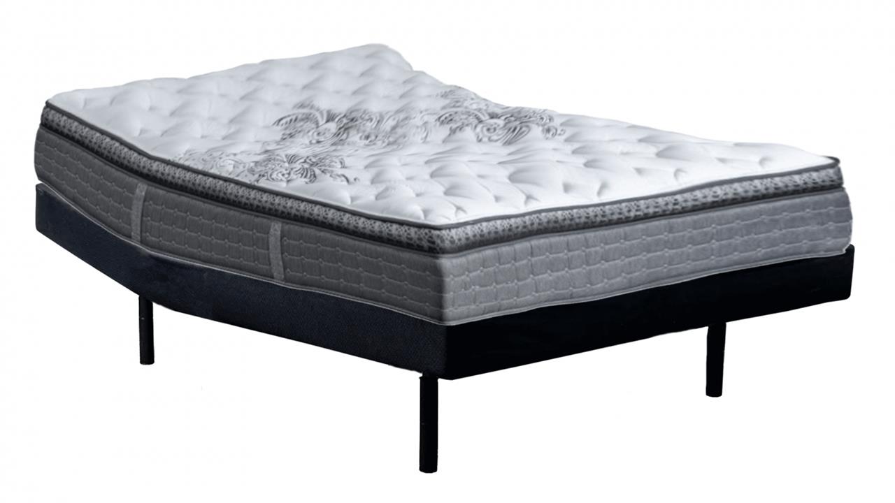 Enliven electric adjustable base with domino glasgow mattress - ah beard