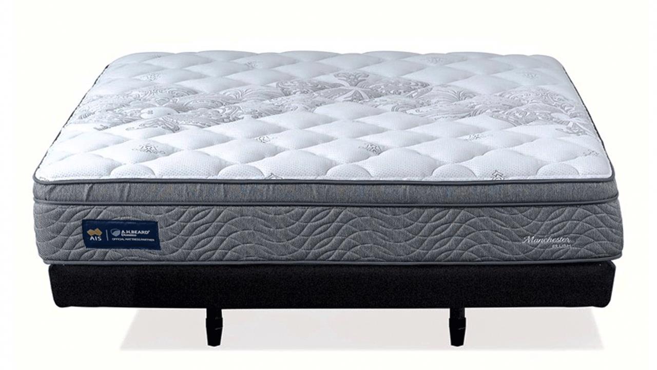 Invigorate electric adjustable base with domino manchester mattress - ah beard