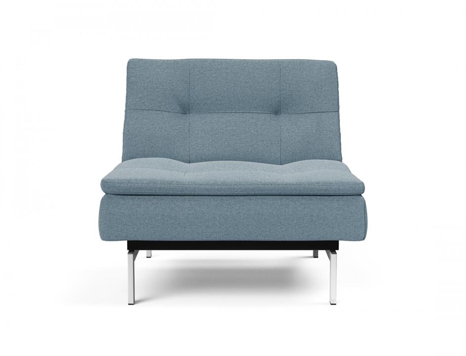 Dublexo chair with chrome leg - innovation living