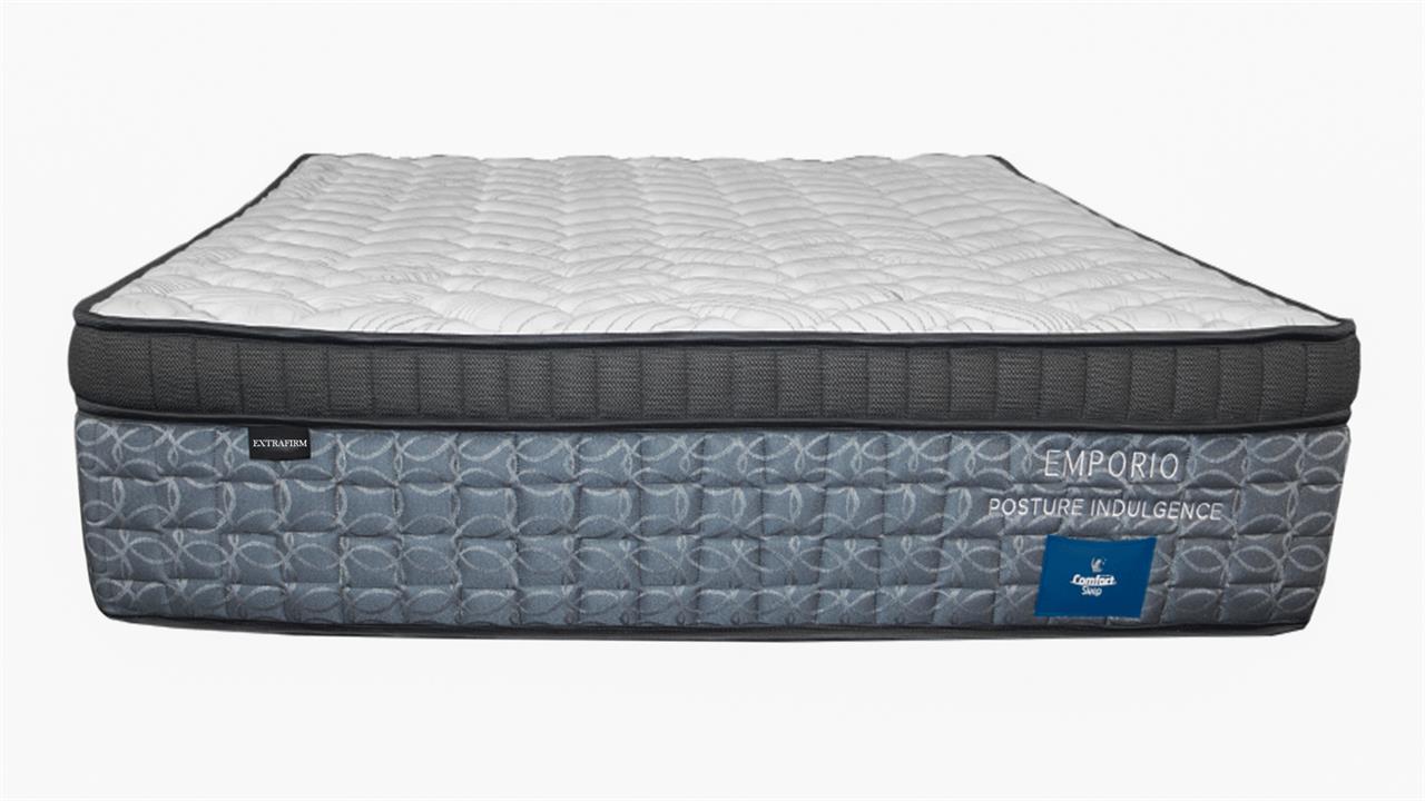 Comfort sleep emporio posture indulgence pillow top extra firm mattress