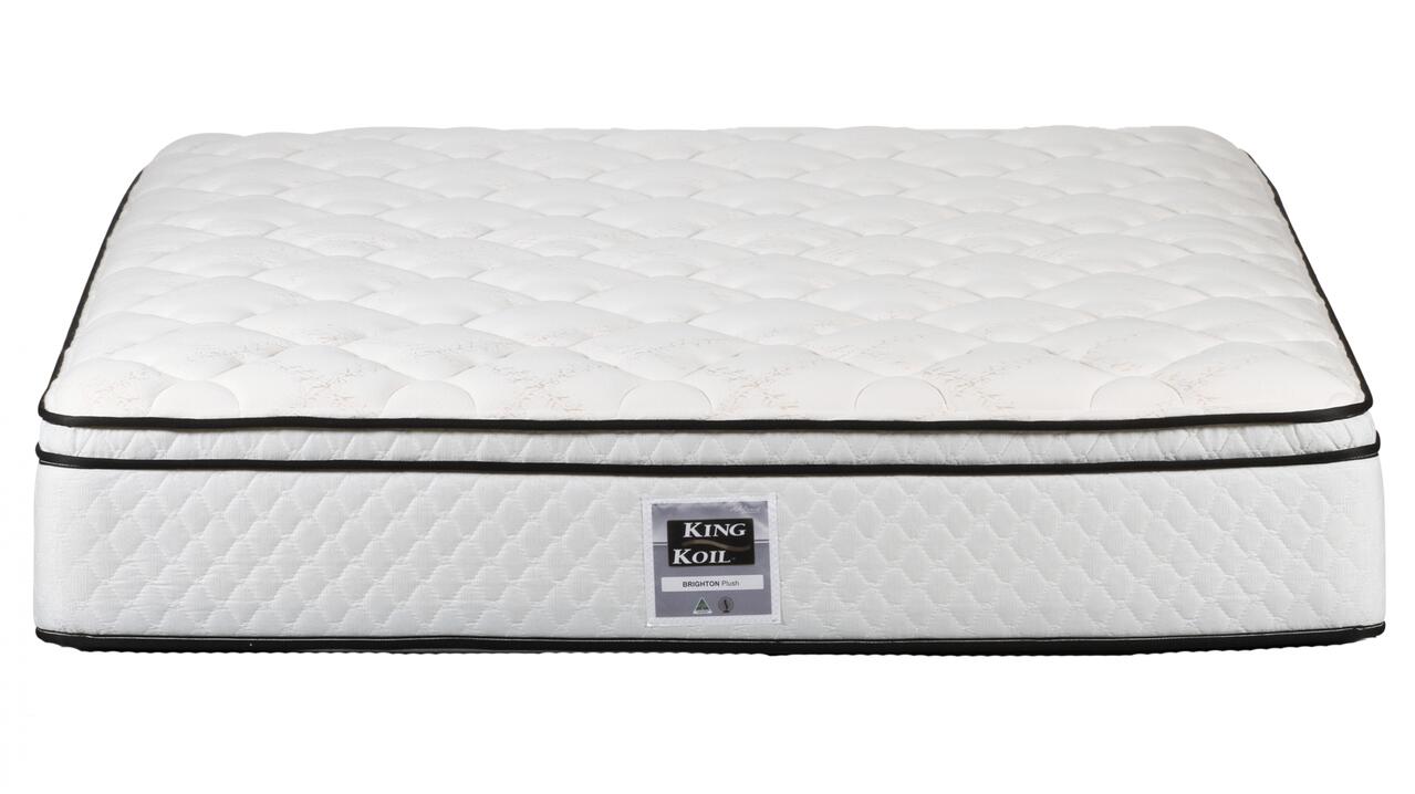 King koil brighton plush mattress - discounted display model