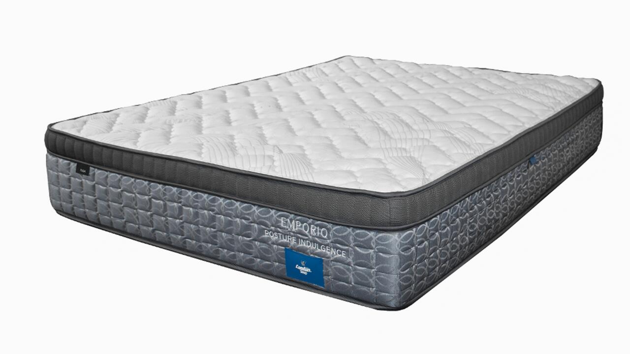 Comfort sleep emporio posture indulgence medium mattress - discounted display model