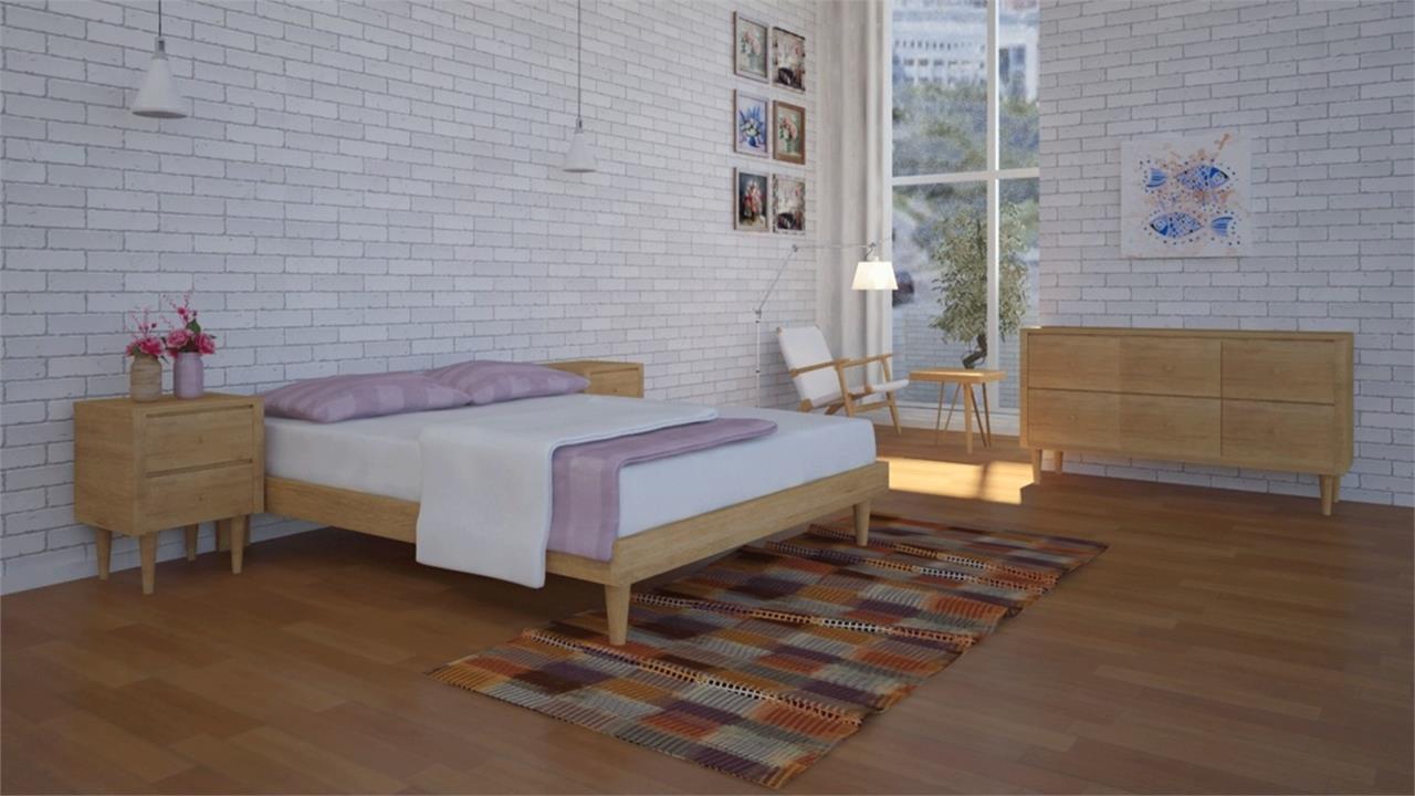 Danish custom timber bed base