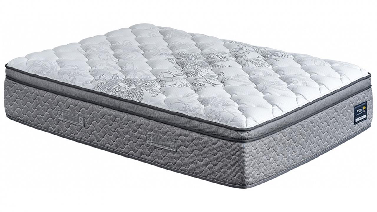 Domino cardiff plush pillow top mattress - ah beard
