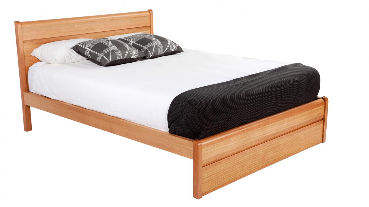 Boston custom timber bed frame