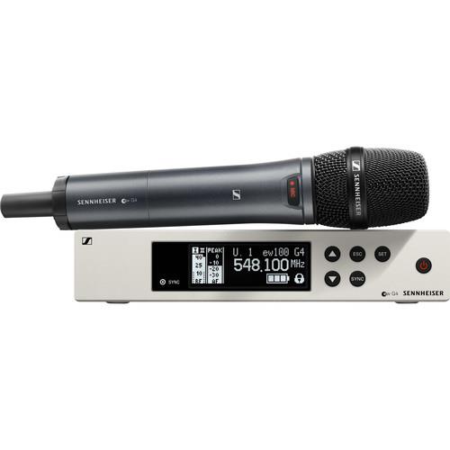 Sennheiser EW 100 G4-845-S-B Wireless Microphone Vocal Set at 626 - 668 Mhz