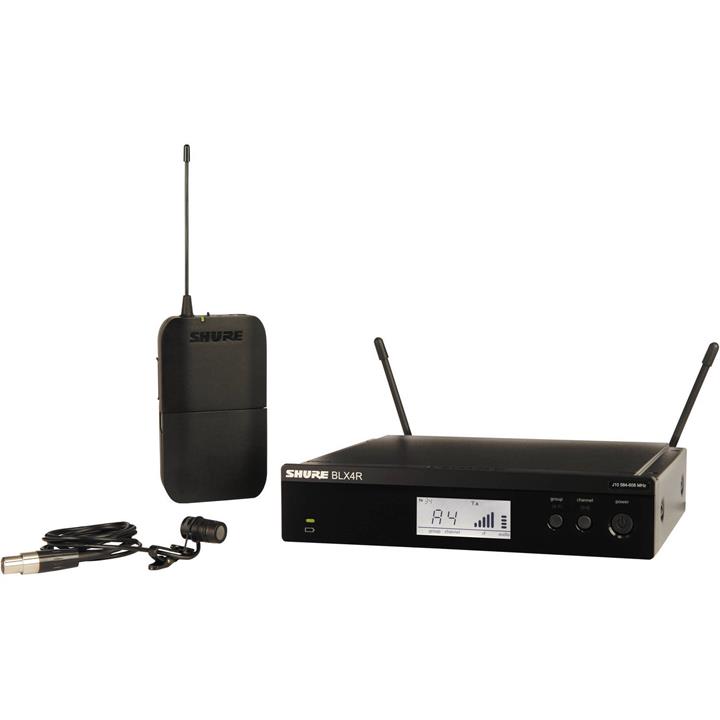 Shure BLX14RW85 Rackmount Wireless Cardioid Lavalier Microphone System