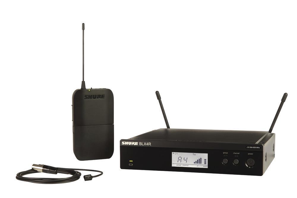 Shure BLX14R W93 Wireless Lapel Microphone System