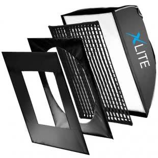 Xlite 90x120cm Recta Softbox + Grid & Mask - S Type & Bowens