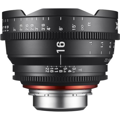 Samyang 16mm T2.6 XEEN CF Cinema Lens Sony E-Mount