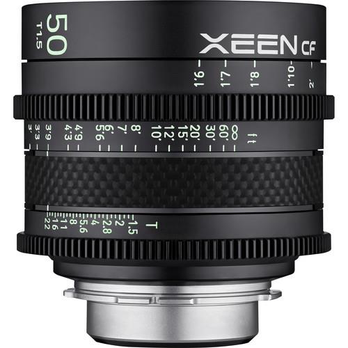 Samyang 50mm T1.5 XEEN CF Cinema Lens Sony E-Mount