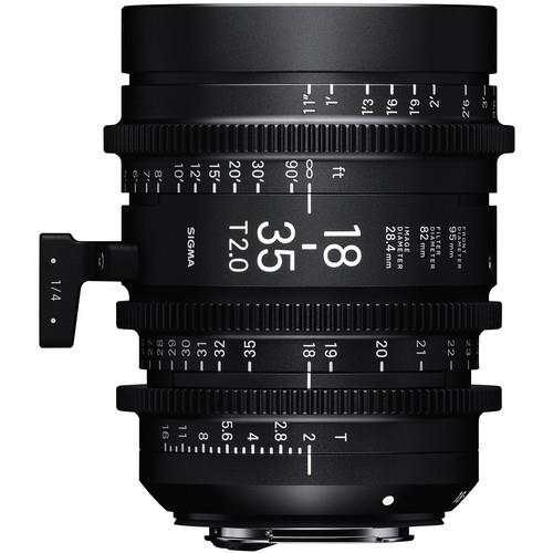 Sigma 18-35mm T2 Cine Lens - Canon EF Mount