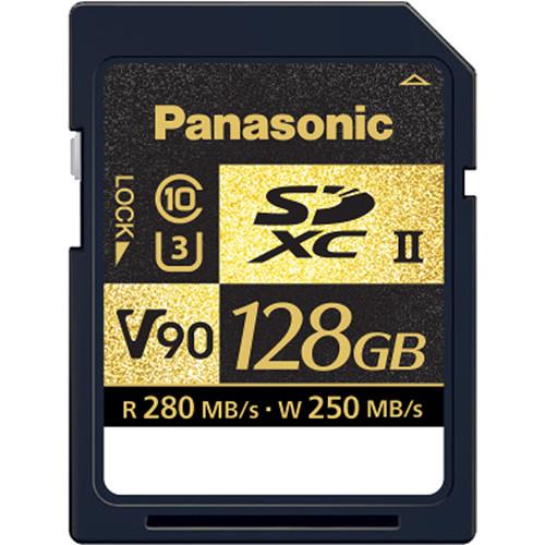 128GB UHS-II SDXC V90 Memory Card