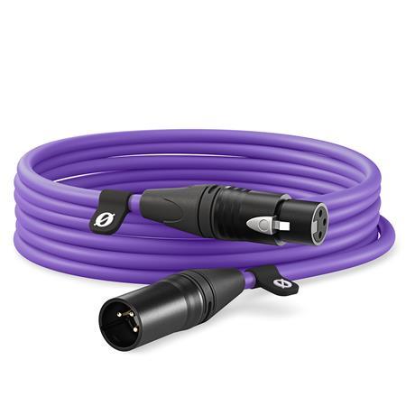Premium XLR-6 Cable - Purple