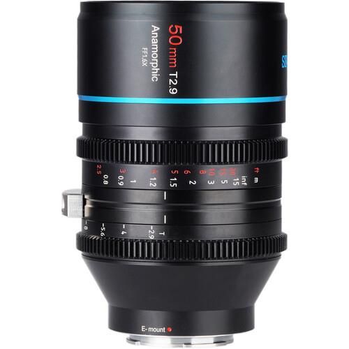 Sirui 50mm T2.9 1.6X Anamorphic Lens for Sony E Mount (Full Frame)