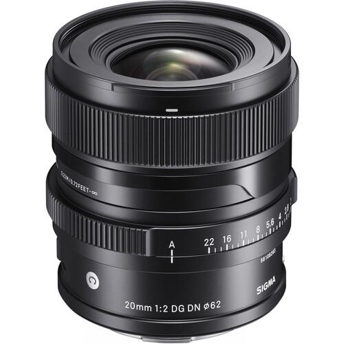 Sigma 20mm f/2 DG DN Contemporary Lens - Sony E - Mount