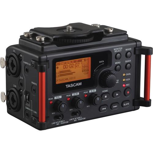 Tascam DR-60D M II Audio Recorder for DSLR