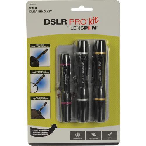 Lenspen DSLR Pro Kit w/ MicroKlear Cloth | Black
