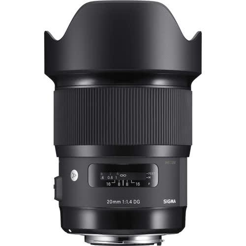 Sigma 20mm f/1.4 DG HSM Art Series Lens - Canon EF Mount