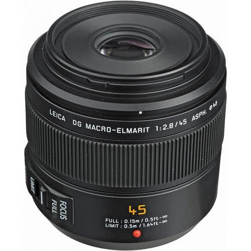 Panasonic 45mm f/2.8 Lumix G Leica DG Macro-Elmar Lens