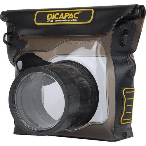 Dicapac WPS3 Mirrorless Waterproof Underwater Case | Black