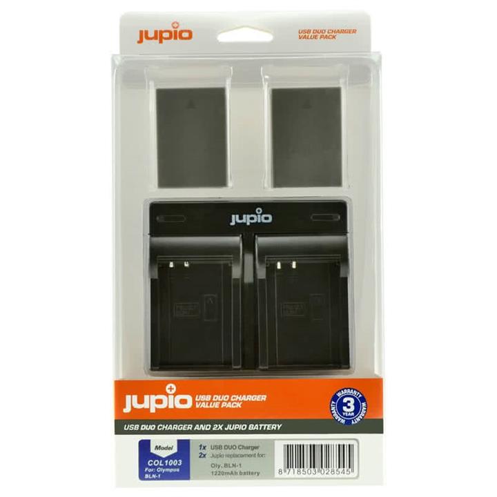 Jupio Dual Batteries and Charger Kit for PS-BLN1