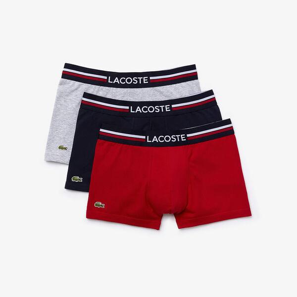 Iconic Trunks with Three-Tone Waistband 3 Pack