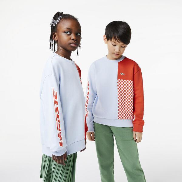 Kids' Organic Cotton Colourblock Sweatshirt