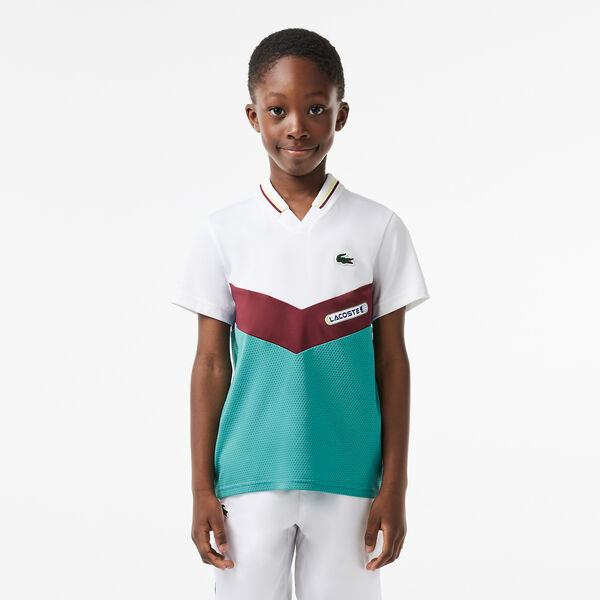 Kids' Lacoste x Daniil Medvedev Jersey Polo Shirt