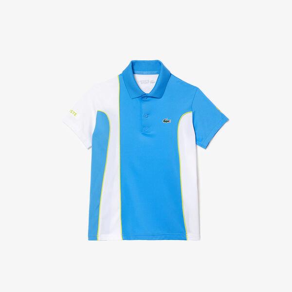 Kids' Lacoste x Novak Djokovic Jersey Polo Shirt