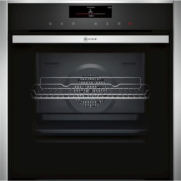 Neff N 90 Built-in Oven with steam function 60 cm Stainless steel B48FT78H0B