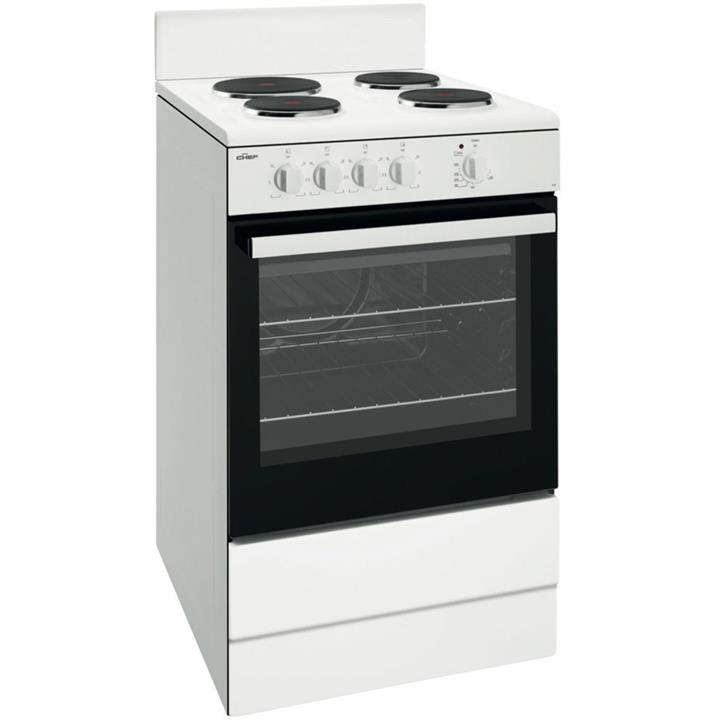 Chef 54cm Freestanding Electric Cooker CFE532WB